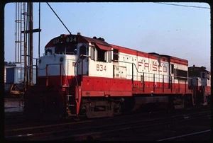 Original Rail Slide - SLSF Frisco 834 St Louis MO 9-1979 - Picture 1 of 1