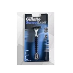 Gillette Sensor Excel Gillette Sensor Excel Razor Blade with Handle for a close, - Picture 1 of 4
