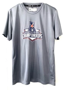 ADIDAS Men’s T-Shirt Gray Sz M American Championships Performance Athletic RI04 - Picture 1 of 3