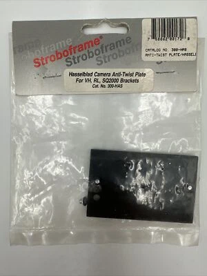 Stroboframe anti twist plate Hasselblad VH RL SQ2000 Bracket Cat No 300-HAS - Image 1 of 3