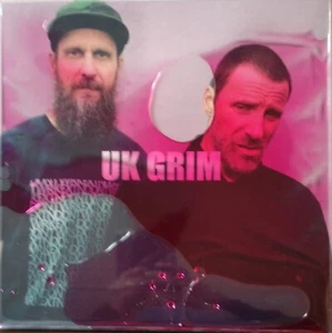 SLEAFORD MODS * UK GRIM * Ltd VINYL LP w/ EXCL. GEL SLEEVE * 1000 Blood Records - Picture 1 of 2