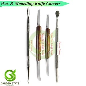 Dental Clay Fahen Knife Vehe Carver Graver Wax Modelling Set Denture Technician - Picture 1 of 5