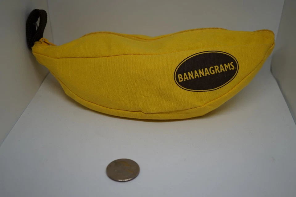 Bananagrams Anagram Word Tile Game Classic Edition 144 Tiles Cloth Bag - Image 1 of 1