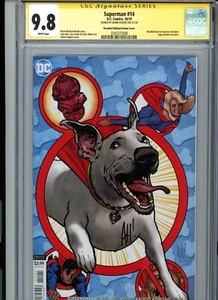 Superman #14 2019 DC CGC 9.8 White Recalled Variant Signed by Adam Hughes - Picture 1 of 3