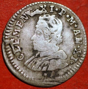 4 Baiocchi Italian States Muraiola of Clement XI Pastoral along body - Picture 1 of 2