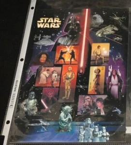 Star Wars 30th Anniversary USPS Stamps Sheet 2007 - Picture 1 of 1