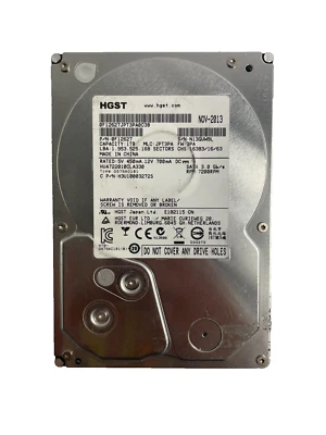 HGST Model HUA722010CLA330 1 TB7200RPM SATA II Hard Disc Drive Cache 32 MB - Image 1 of 3