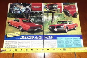 1964 PONTIAC GTO TRI-POWER ORIGINAL 1991 ARTICLE - Bild 1 von 3