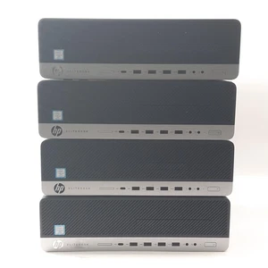 Joblot x4 HP PC EliteDesk 800 G3 SFF i5 7th Gen i5-7500 Windows 10 Desktop - Picture 1 of 7