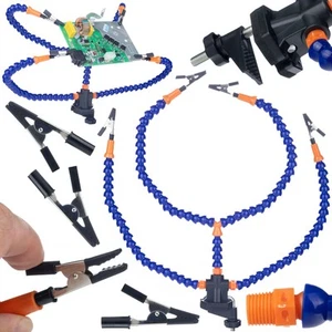 Rosfix - Vielseitiger Löthalter mit 4 Flexible Krokodilklammern für Präzision - Bild 1 von 16