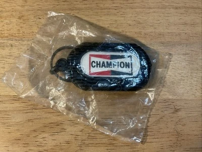 Vintage Champion Spark Plug Rubber Keychain - Image 1 of 4