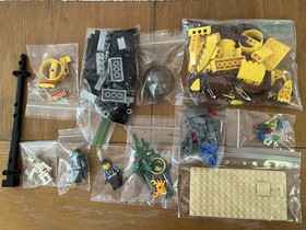 LEGO Aqua Raiders Shipwreck 7776 - Complete Minus Most Stickers & 1x Magnet Part