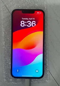 iPhone 13 – Blue – 256GB – Factory Unlocked – Display Warning – Powers On - Afbeelding 1 van 3