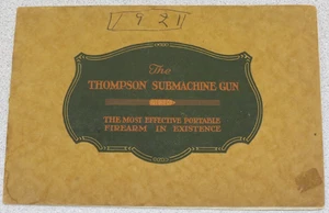 Thompson Submachine Gun catalog sales brochure - Auto-Ord Co - Bild 1 von 7