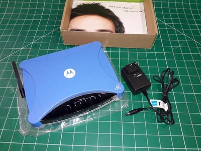 MOTOROLA QWEST 3347 DSL GATEWAY MODEM  WIRELESS ROUTER - Image 1 of 4