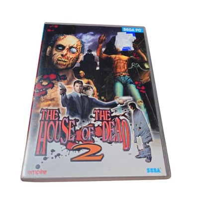 Sega PC The House of the Dead 2 Game Disc + Manual Excellent Condition - Image 1 of 3