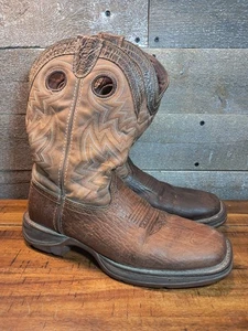 DURANGO Western Stivali da Cowboy Uomo 8.5 DDB0271 Antiscivolo Antiolio - Foto 1 di 9