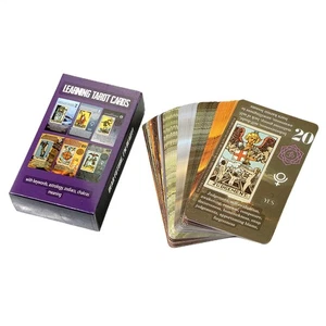 Tarot Cards with Meaning on it Oracle Cards Board Game Cards - Picture 1 of 9