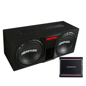 Memphis Audio SRX Vented Bass Package with Amplifier - 12" SRXE12DP - Picture 1 of 8