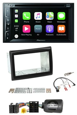 Pioneer Lenkrad USB DVD Bluetooth DAB 2DIN Autoradio für Renault Megane II 2005- - Bild 1 von 4