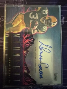 2024 Topps Midnight Ahman Green Horizon Signatures Auto Packers - Picture 1 of 2