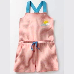 Mini Boden Sunny Stripe Play Romper Girls 9/10Y - Picture 1 of 6