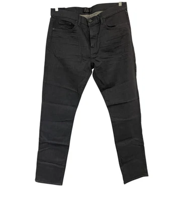 J Brand Tyler Slim Fit Jeans Mens 38 Black Slate Resin Denim Dark Straight NWT - Image 1 of 4