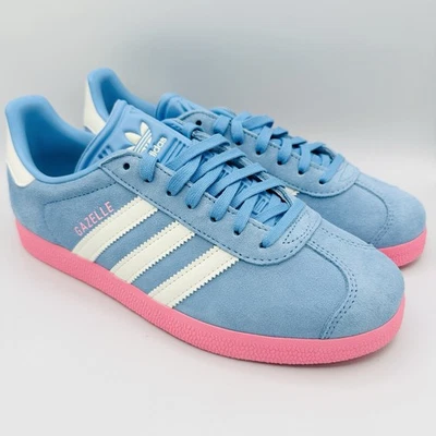 adidas Gazelle Inter Miami Blue Pink Messi Men's Sizes 6-11.5 JR4178 NEW - Image 1 of 4