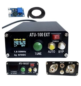 Sintonizador de antena Malahit ATU-100 EXT 1,8-50 MHz atu100 por N7DDC 7x7 0,96 pulgadas OLED - Imagen 1 de 8