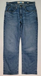 Ariat M2 Relaxed Bootcut Denim Blue Jeans Men’s 31x32 (Fit 31x 31) - Picture 1 of 6