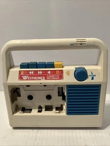 Vintage Westheimer Kid Cassette Player Recorder TM703 1989 -For Parts Repair- - Picture 1 of 16