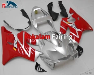 For Cowling CBR600 F4i 2001 2002 2003 CBR 600 F4i Red Silver Fairing Kits - Picture 1 of 1