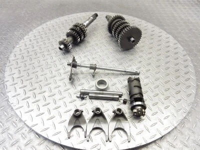 2007 07-10 Yamaha XVS1300A VStar 1300 Tourer OEM Transmission Drum Shift Gears - Image 1 of 4