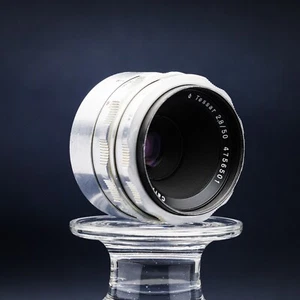 TESSAR 2.8/50 FAT ZEISS m42 Lens Trioplan "bubble effect" *CLA* TESTED - Picture 1 of 19