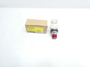 Square D 9001K2L35RH13 Illuminated Red Pushbutton 24-28v-ac/dc - Picture 1 of 9