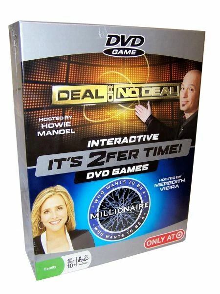 It's 2Fer Time! 2 For 1 Interactive DVD Games - Image 1 of 1
