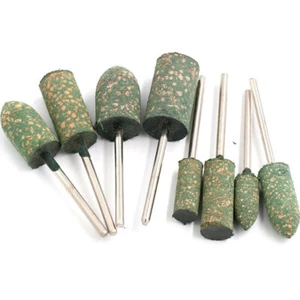 Sesame Rubber Grinding Drill Bit Metal Stone Fine Polishing Dremel Rotary Tool - Picture 1 of 5