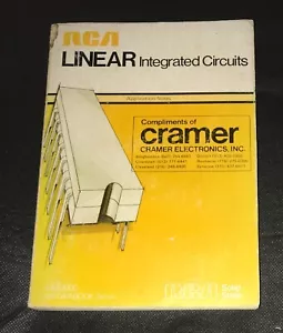 RCA LINEAR INTERGRATED CIRCUITS BOOK BUKU - Picture 1 of 6