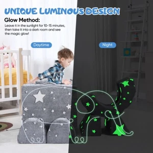 10 Nachtlicht Spielsofa Kindersofa Schlaffunktion Schaumstoffbausteine Modulsofa - Bild 1 von 8