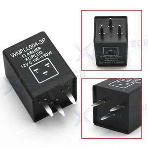 3-Pin EP28 Flasher Relay Fix Chevrolet LED Turn Signal Lamps Warning Hyper Flash - Foto 1 di 7