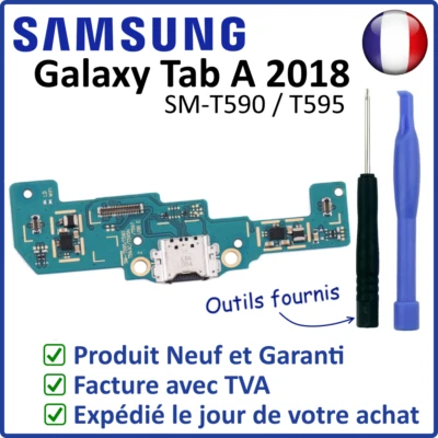 CIRCUIT CONNECTEUR DE CHARGE USB DU SAMSUNG GALAXY TAB A 2018 10.1" SM-T590 T595