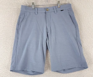Travis Mathew Blue Performance Golf Shorts Mens Casual Athletic Size 30 - Picture 1 of 12