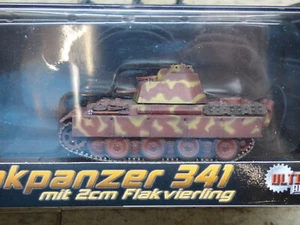 Dragon Ultimate Armor Minitanks WWII Flakpamzer 341 & Airfix Soldiers Lot#185AA - Picture 1 of 3