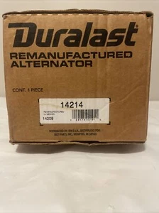 Duralast Remanufactured Alternator 14214 14209 Open Box New - Picture 1 of 6