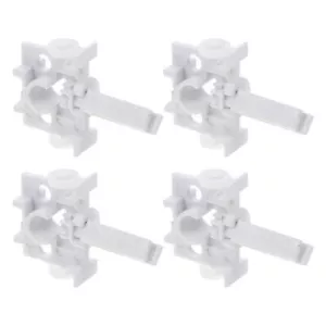 4 PIEZAS Piezas de Repuesto Persianas Verticales Polea Persianas Verticales Pestañas de Reparación - Imagen 1 de 4