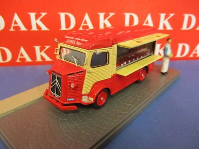 Die cast 1/43 Diorama Modellino Furgone Citroen Type H Ambulante - Immagine 1 di 4