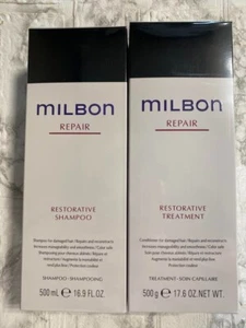 Milbon Reparatur Stärkungsmittel Shampoo Behandlung 500ml 500g 520ml Set - Picture 1 of 4
