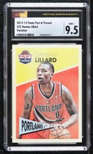 2012 Panini Past & Present Variation Damian Lillard CSG 9.5 Mint Plus Rookie RC
