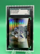 2007 Upper Deck Artifacts Facts Silver Sticker Julius Jones #NF-JJ Auto SGC 10