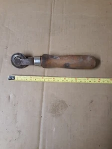 Rodillo de espiga Everhard de colección, herramienta de cuero antiguo o herramienta de pantalla - Imagen 1 de 2